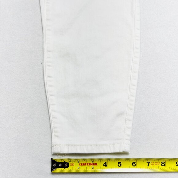 Torrid Women's Stretch Super Soft White Jeggings Size 24R High Rise Zip/Button - Picture 9 of 11